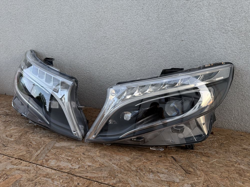 SET Far stanga dreapta Mercedes V Class Vito Viano W447 Full LED ILS