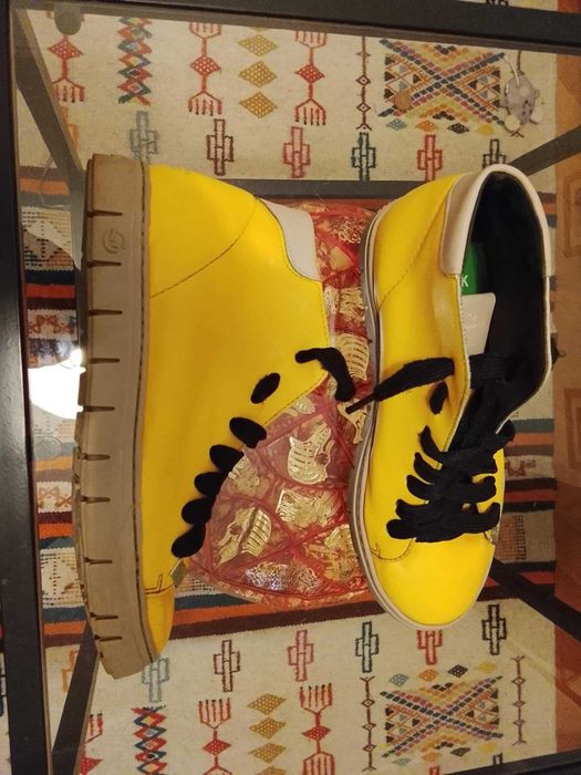 Ghete/botine femei galbene -nr.36