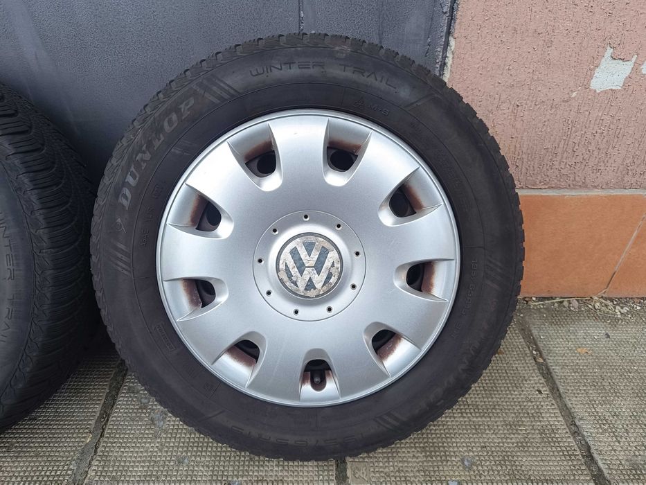 Джанти 15 ' със зимни гуми 195 65 15 VW GOLF 5x112 57,1 / Фолксваген