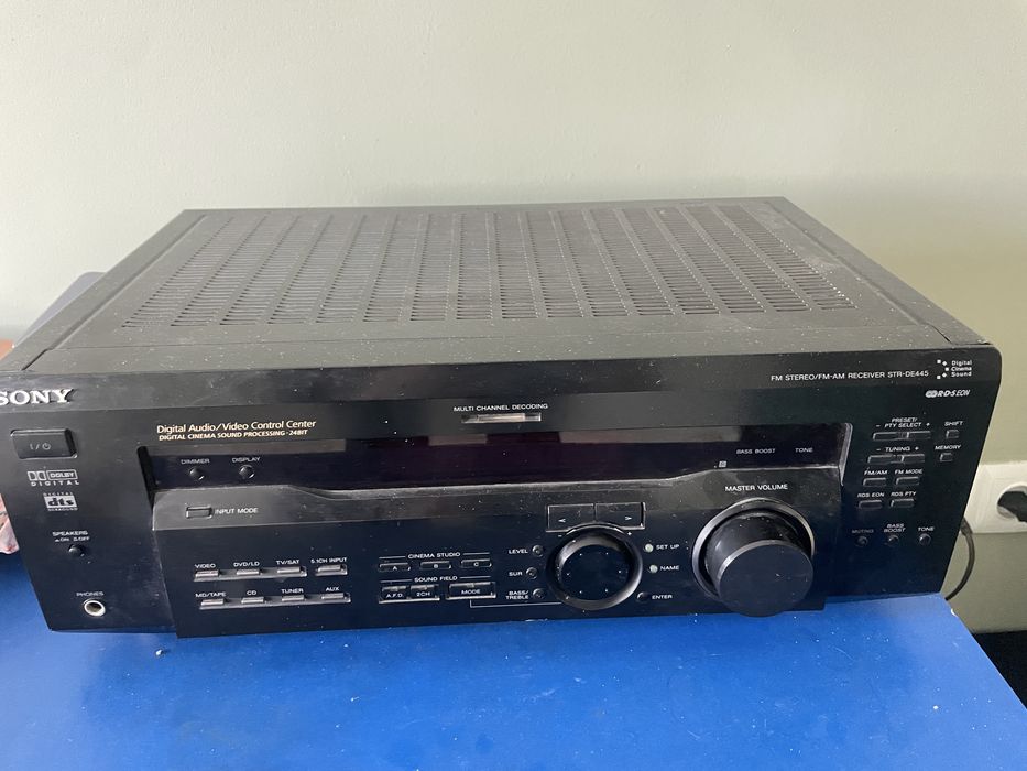 Sony receiver str-de 445 с калонками и буфером