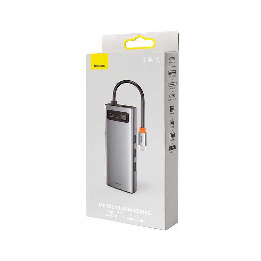 baseus hub 9in1 new