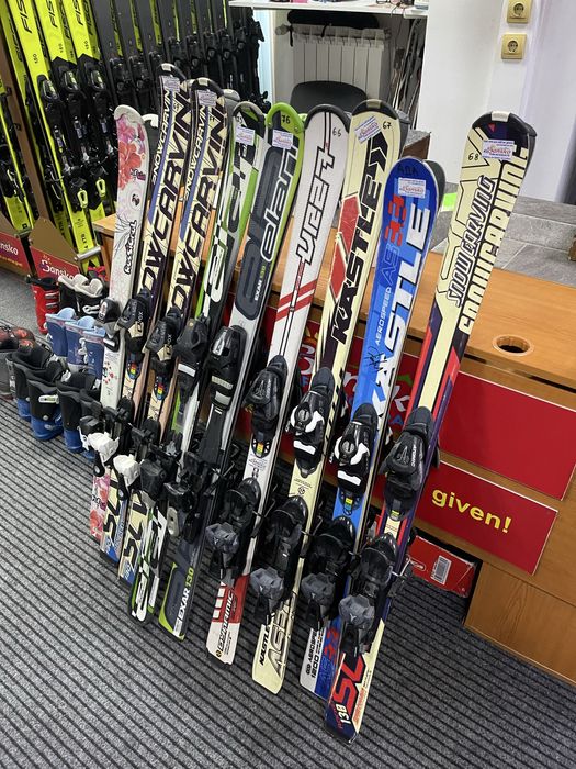 Детски ски и ски обувки – сервизирани, готови за каране