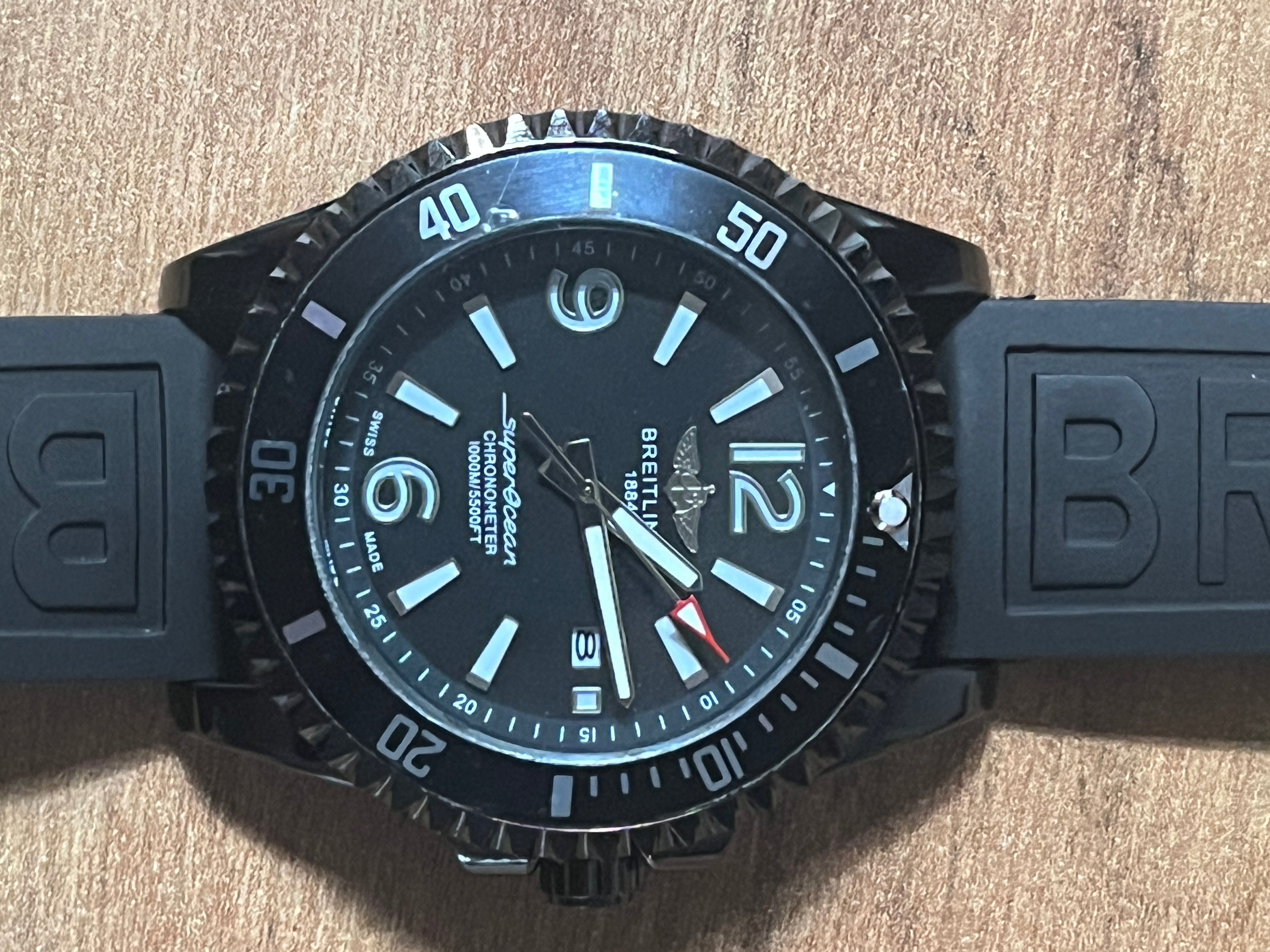 Breitling superbcean
CHRONOMETER
1000M/ 5500FT