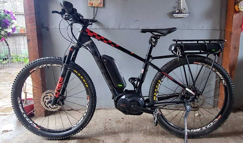 Portbagaj bicicleta electrica baterie bosch