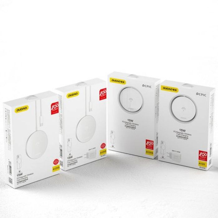 Incarcator Wireless iPhone MagSafe Dudao Kit 15W Magnetic Wireless