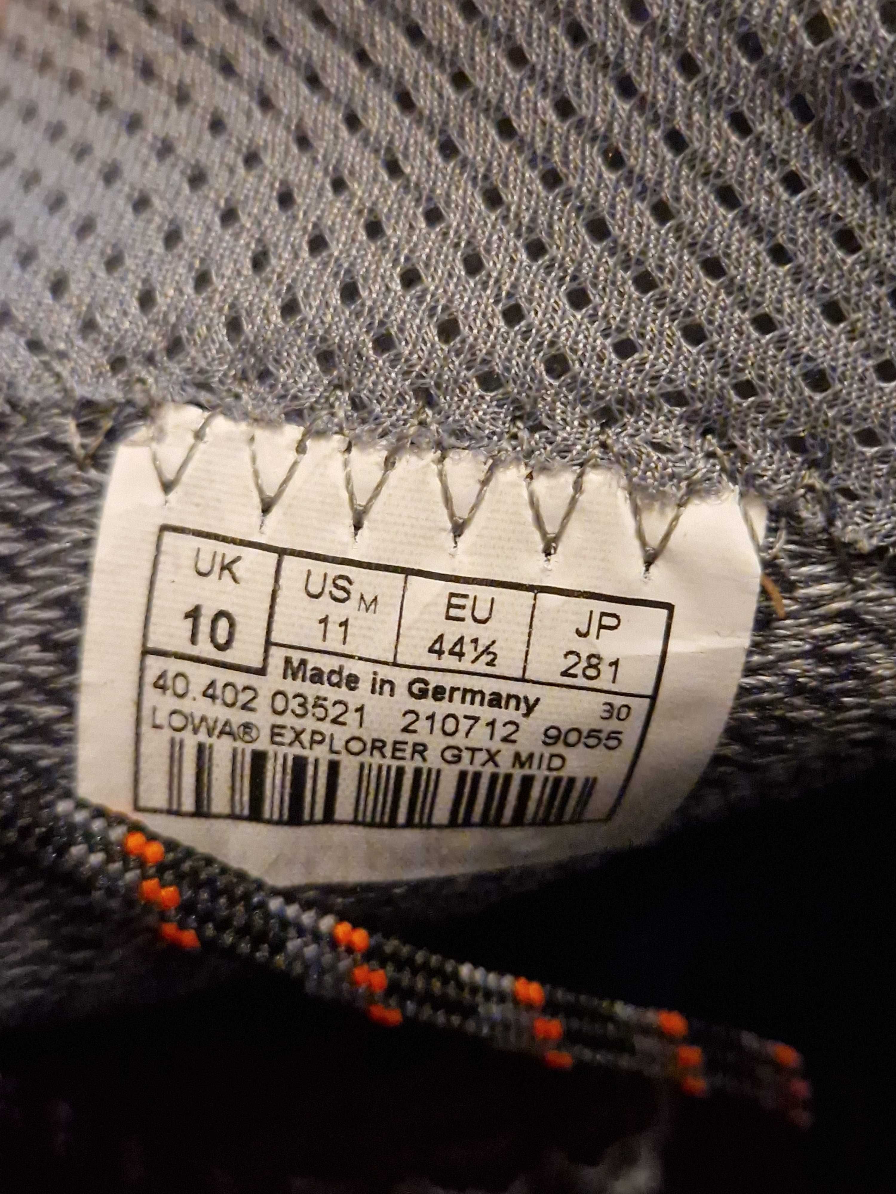 Bocanci LOWA Exp Goretex, masuri 44-45, mammut,salewa,meindl,