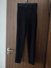 Pantaloni originali Guess, noi cu eticheta, tip creion, talie inalta