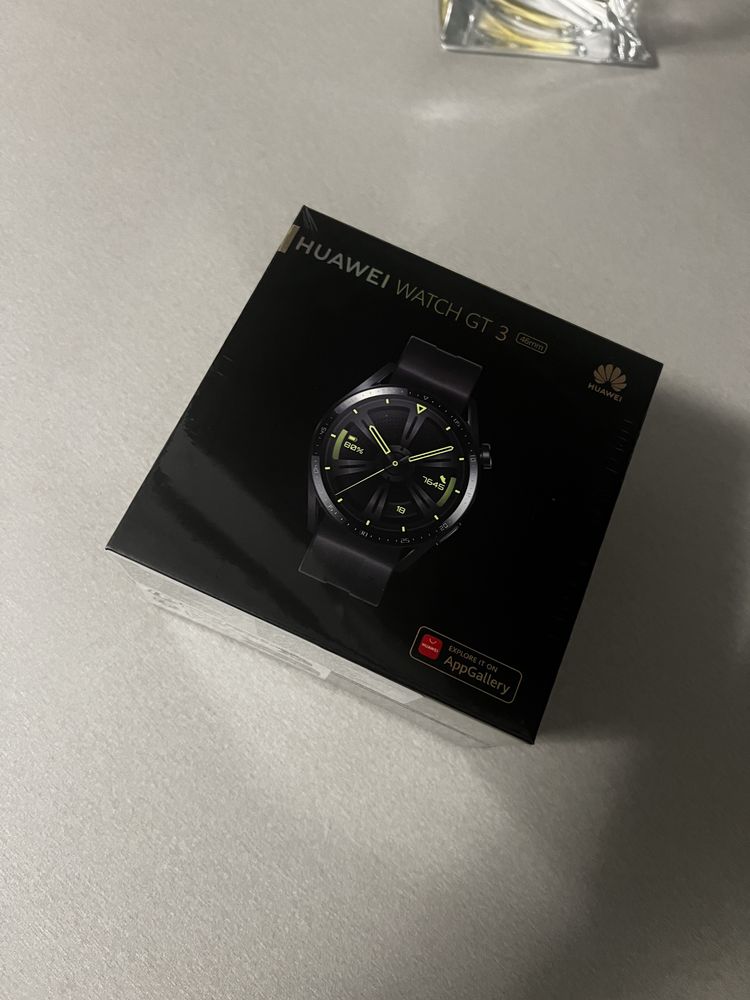 Huawei watch GT3 black 46 mm нов