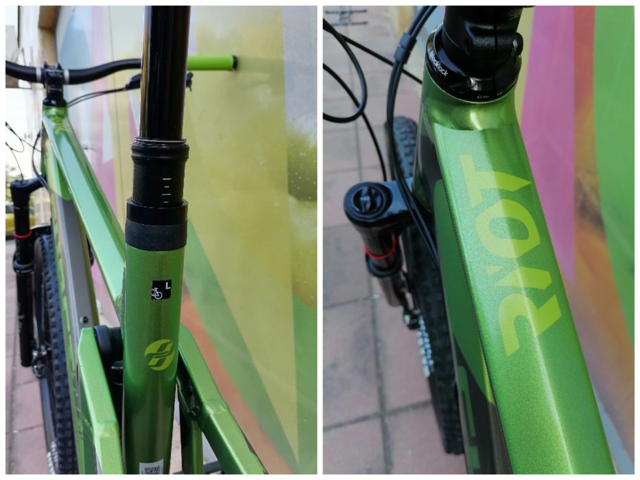 Giant Riot 29цола*L размер*Rock Shox Lyrik 160mm*дропър колче*1х12 GX