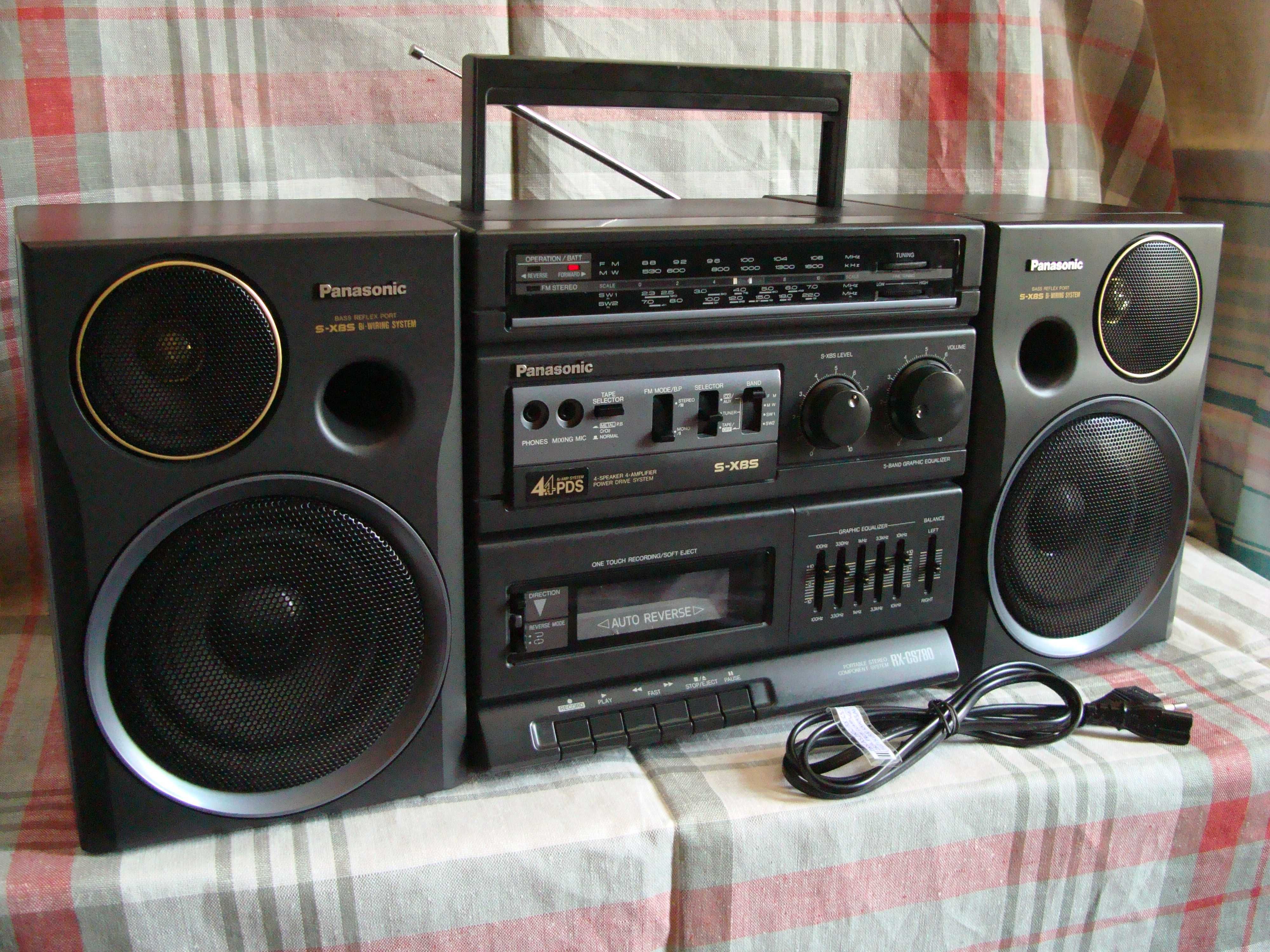 Panasonic RX-CS 780. Редкий. 1993 года.  Made in Singapore