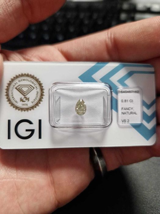 Diamant Certificat IGI 0.80 Ct SIGILAT