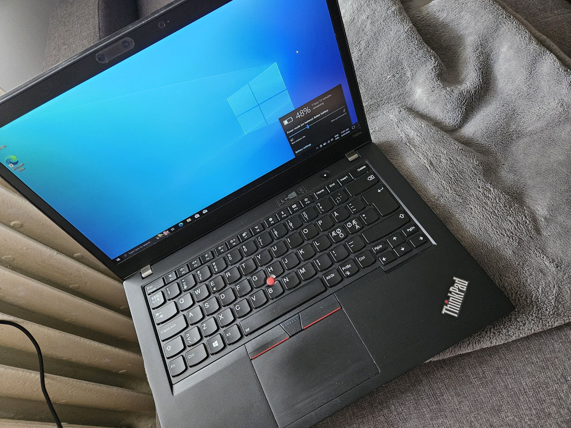 Laptop Lenovo ThinkPad T480s i5 8350 16 GB DDR4 SDD 256GB citi anunțul