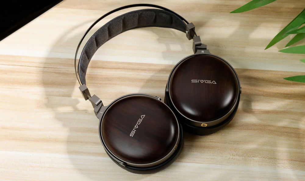 Sivga Peng 50mm Dynamic Driver Closed-Back Wood Casti Noi Hifi