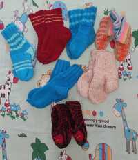 Вязаные носочки для малышей