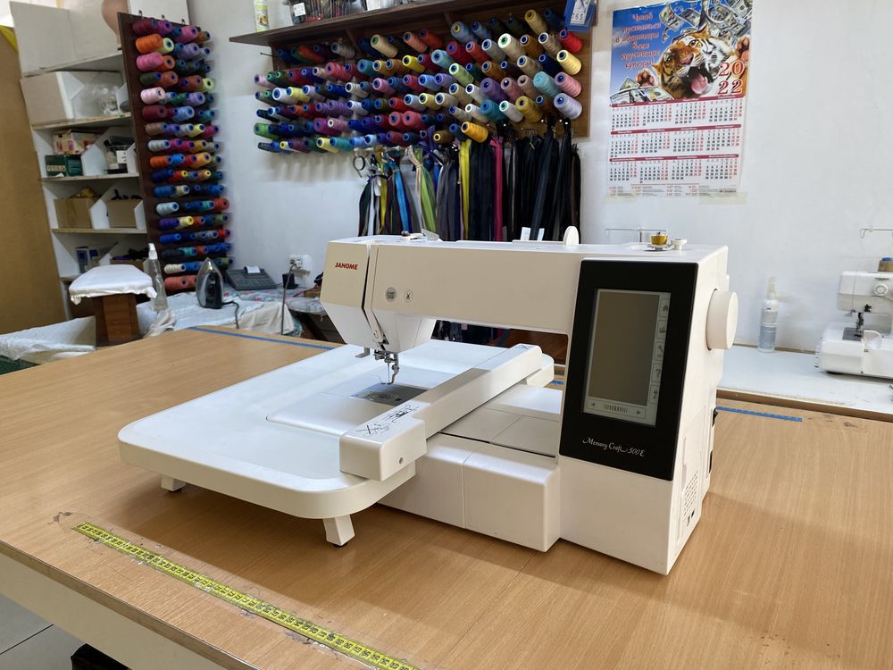 Продам Janome MemoryCraft 500E