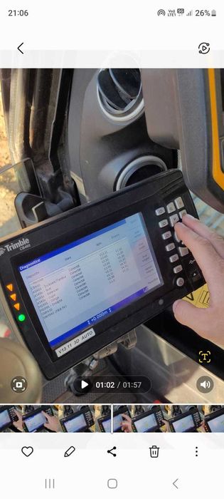 TRIMBLE 3D for Excavator/Dozer/Greder