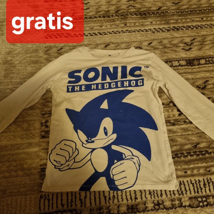 Bluză sonic 8-10 ani