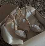 Pantofi jimmy Choo Saeda crystal pe comanda
