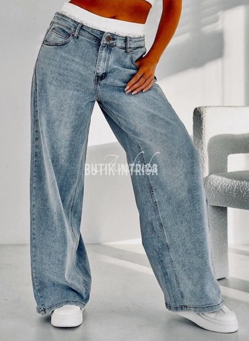 Страхотни дънки с висока талия