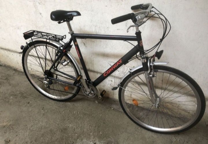 Bicicleta bărbătească CONWAY pe 28 cadru aluminiu echipata ful Shimano