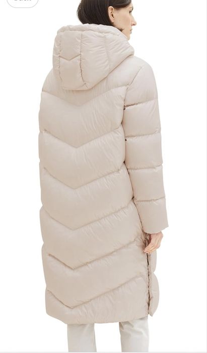 Ново дамско яке 100% рециклиран пух - TOM TAILOR - XL