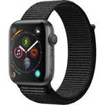 Apple Watch 4, GPS, Space Grey,  Aluminium 44mm, Black Sport Loop