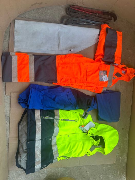 Salopete sort sudura bluza mox