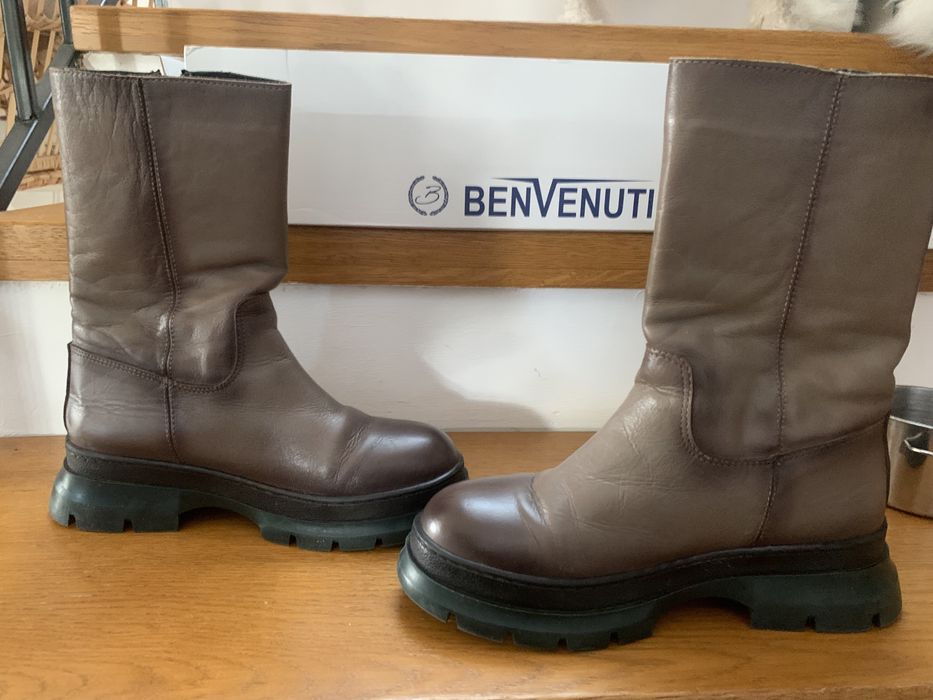GHETE FEMEI BENVENUTI / piele naturala