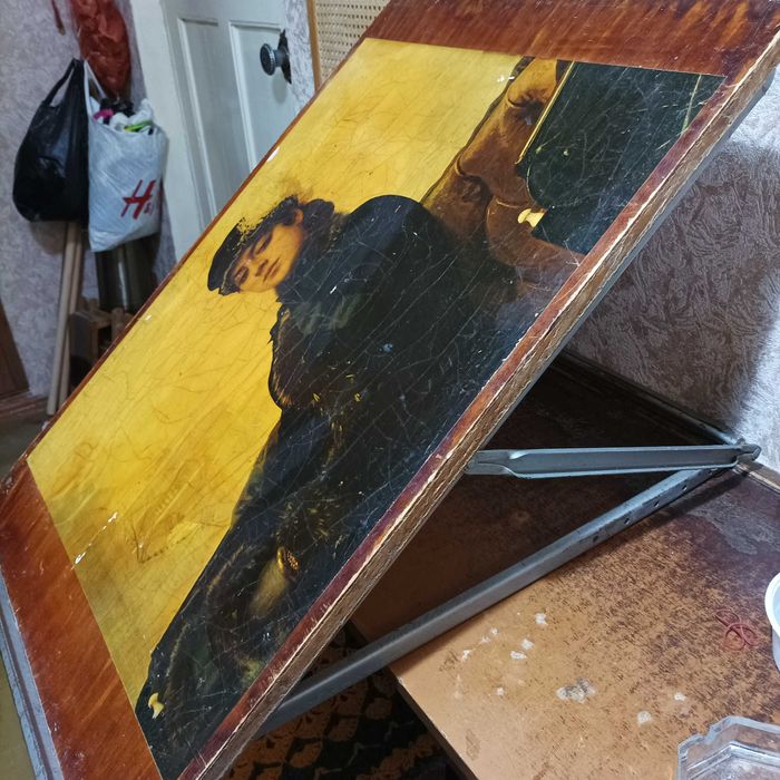 Зеркало напольное антикварное,  2,2 *0,9метра. Подставка для  доски