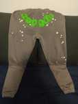 Pantaloni sp5der slate grey