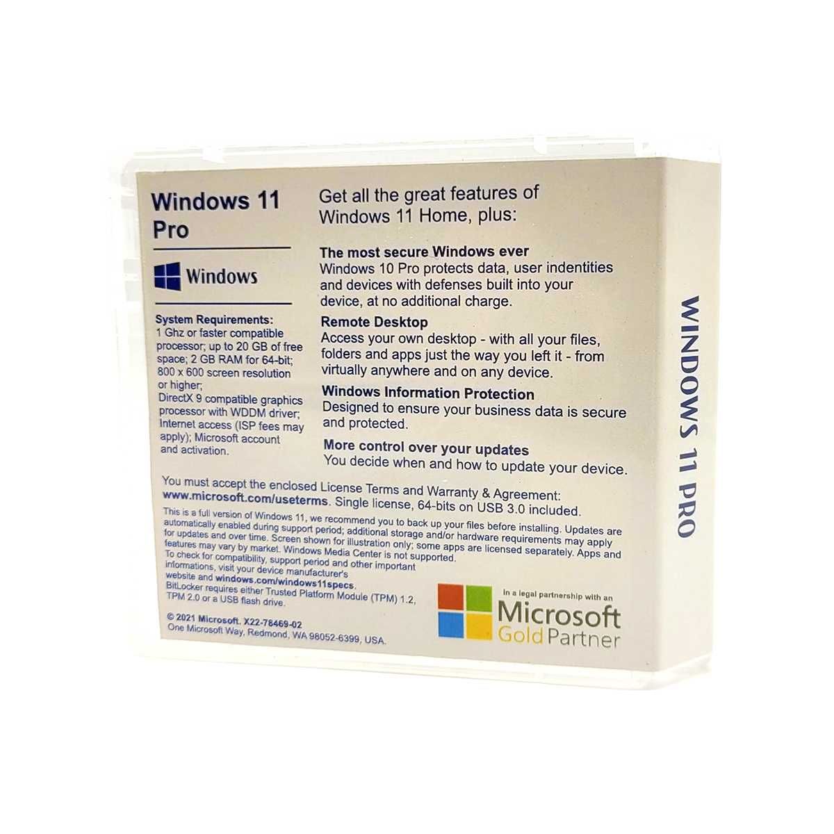 Windows 11 PRO stick USB – MINI BOX