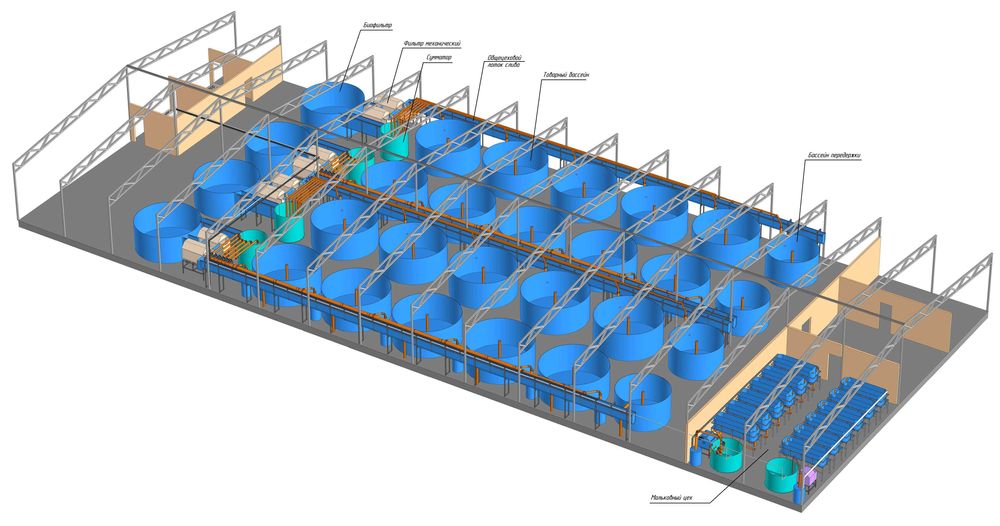 Проектирование и строительство рыбоводных ферм УЗВ под ключ