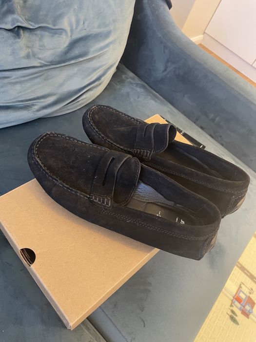 Mocasini Bata, marime 42, velur