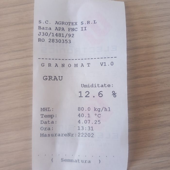 Grau productie 2025
