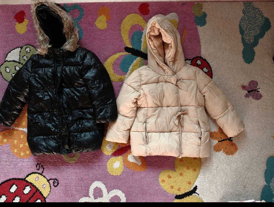 Geacă de iarnă  neagră Reserved mărimea 110