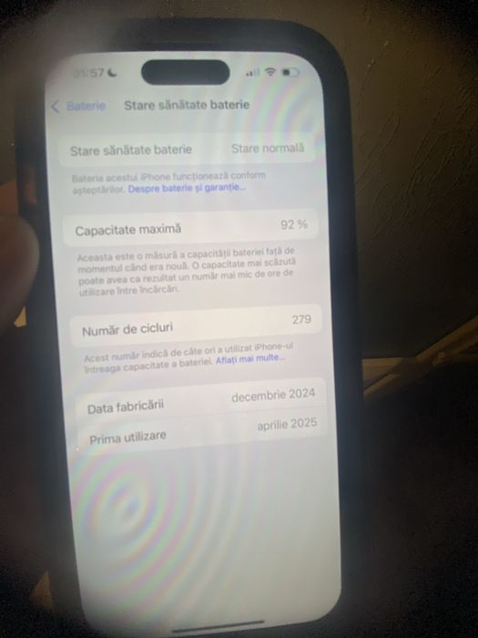 Vand iphone 15 in stare nou fara zgarieturi plus cadou o husa