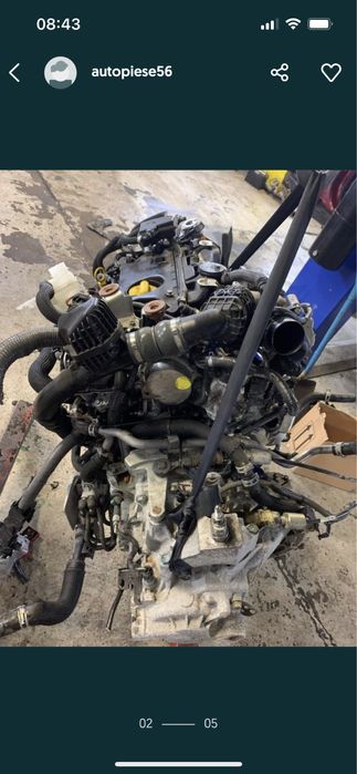 Motor complet nissan 1.7 diesel euro 6 r9n a401 38.000mile dezmembrari