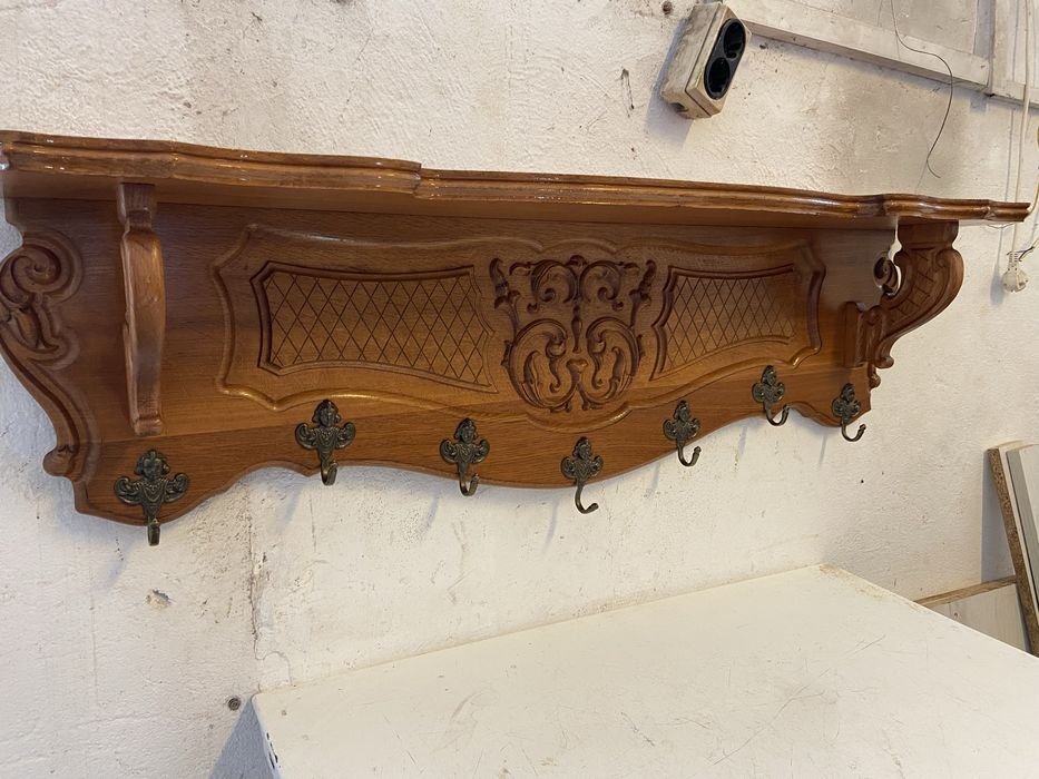 Закачалка масив дърворезба