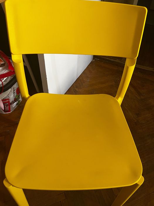 Scaun Ikea, galben, nou