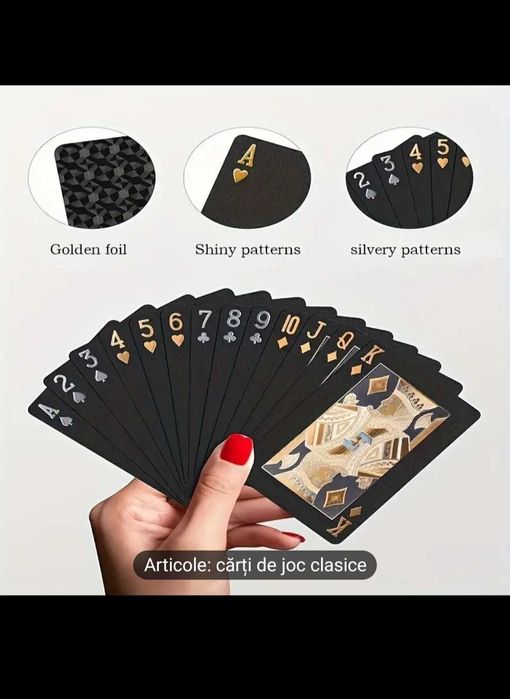 CARTI DE JOC - deosebite, pretabile pentru cadou..