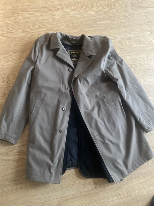 Мъжко зимно палто с дебела подплата, 52 размер