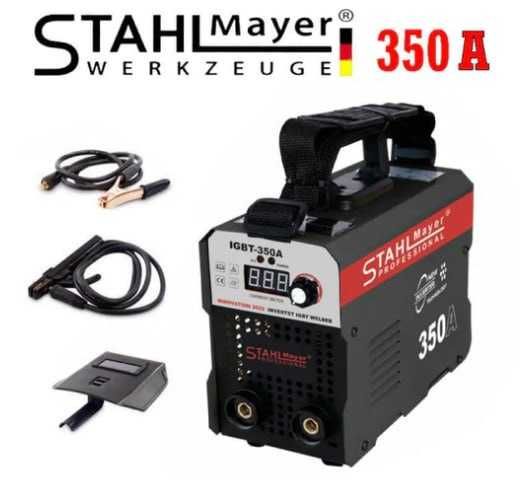 Немски инверторен електрожен StahlMayer igbt 350А + Автоматична МАСКА