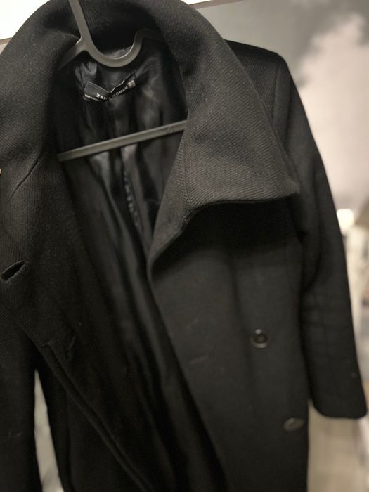 Palton negru elegant