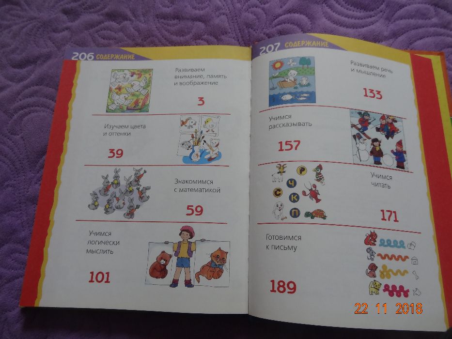 Полная программа развития дошкольника 4-5 лет