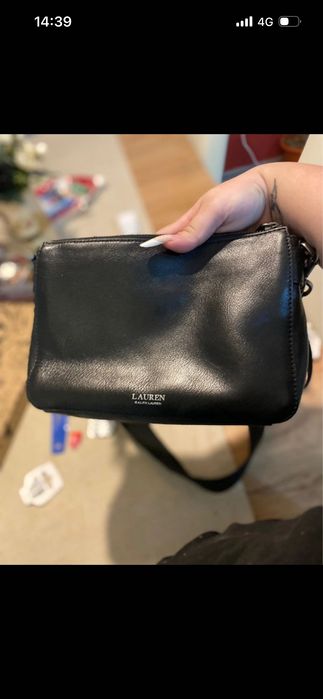 Geantă piele Ralph Lauren