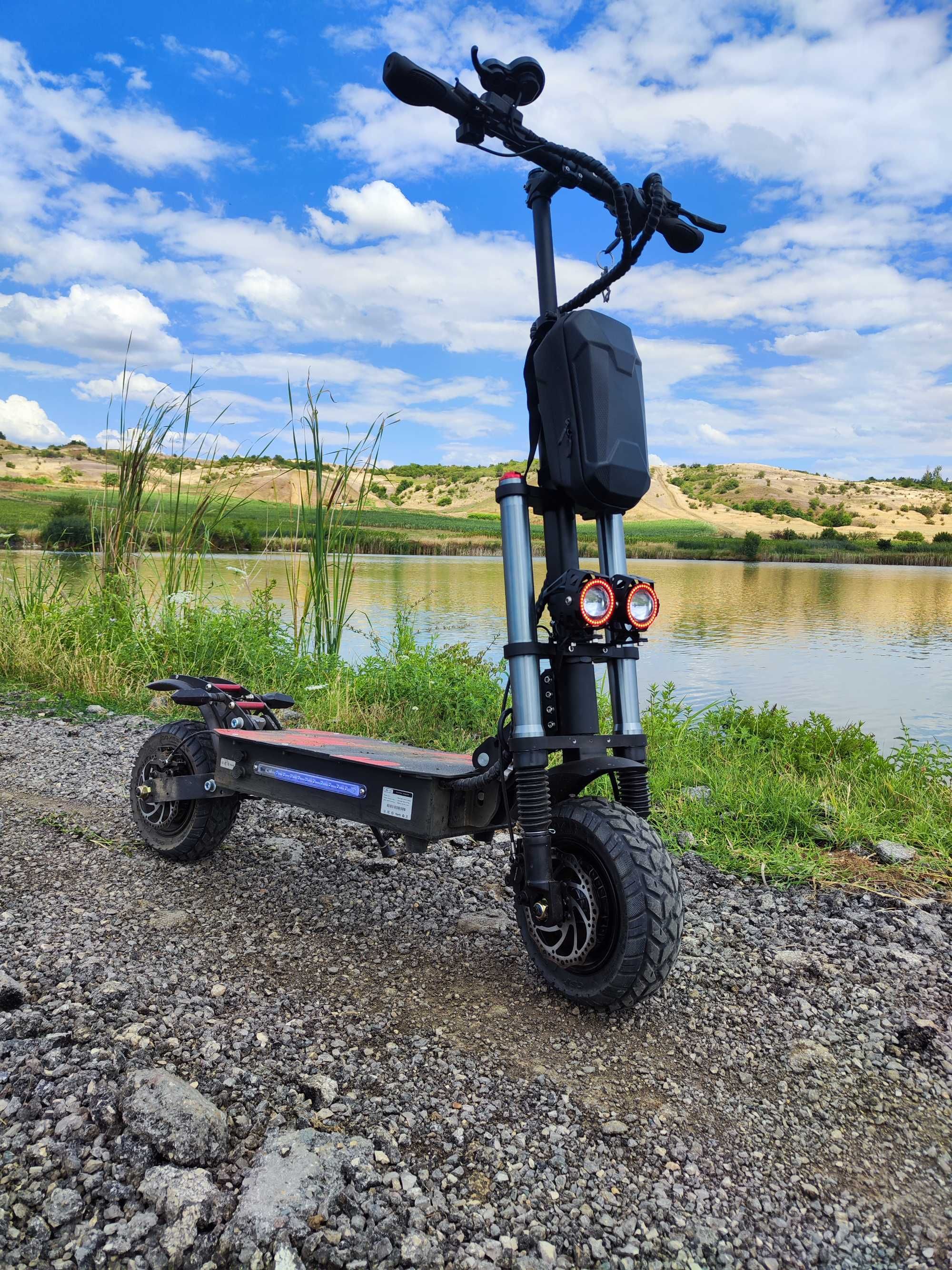 Boyueda S3-11 6000W Dual Motor 60V38AH + Подарък на 200км.