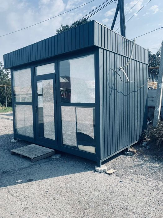 Продам Готовый контейнер с холодильником и кондером