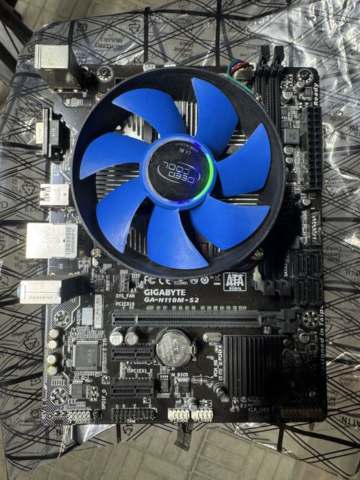 Продаю комплект i5-7600 + Gigabyte H110m-s2