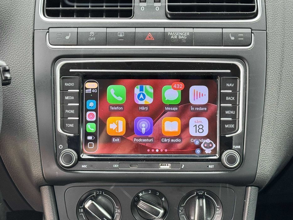 Navigatie 4GB VW Golf 5 6 Passat b6 b7 Polo CC Skoda Octavia 2 Carplay