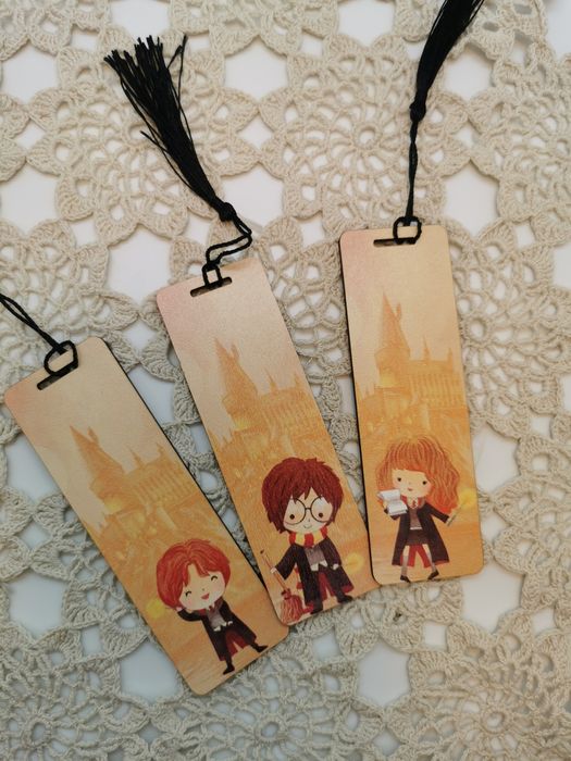 Set semne de carte cu tematica Harry Potter